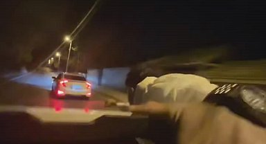 Kendini "Superman" zanneden genç, yürekleri ağza getirdi