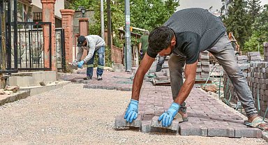 Kepez'den 4 mahalleye konforlu yaya yolu