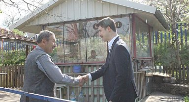 Kıbrıs Gazisi Şakir Başar'a ziyaret