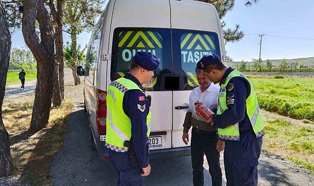 Kırklareli'de öğrenciler için trafik güvenliği denetimi yapıldı