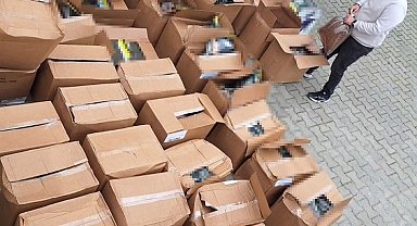 Kırklareli'nde kaçakçılık operasyonu: 347 bin 340 makaron ele geçirildi