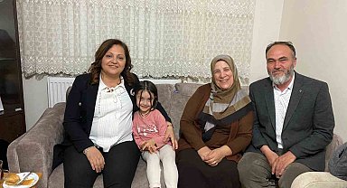Köksal ilk ziyaretini şehit ailesine yaptı