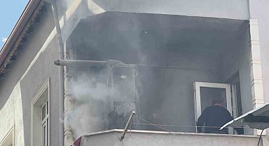 Kombide korkutan yangın