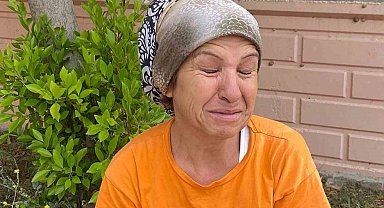 Konteynerinin bulunduğu arazi satışa çıkartılan kadın sokakta kaldı, gözyaşlarına boğuldu