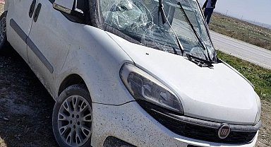 Konya'da iki araç çarpıştı: 1 yaralı
