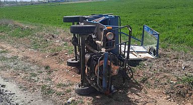 Konya'da minibüs ile patpat çarpıştı: 1 ölü
