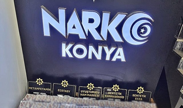 Konya'da on binlerce uyuşturucu hap ele geçirildi: 4 tutuklama