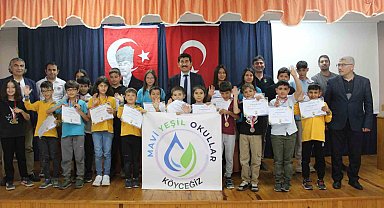 Köyceğiz'de öğrenciler hamlelerini doğa için yaptı