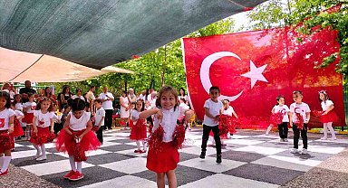 Köyceğizli miniklerden coşkulu 23 Nisan kutlaması