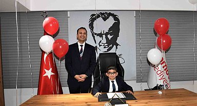 Küçük başkandan Filistin mesajı
