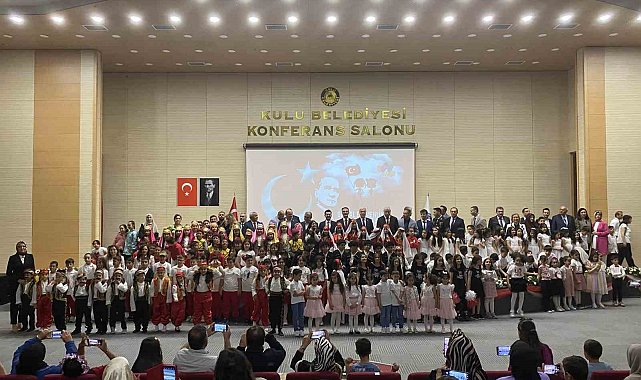 Kulu'da 23 Nisan kutlamaları