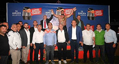 Kumluca'da başpehlivan Fatih Atlı