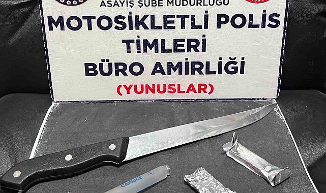 Kütahya'da ticari takside uyuşturucu ele geçirildi