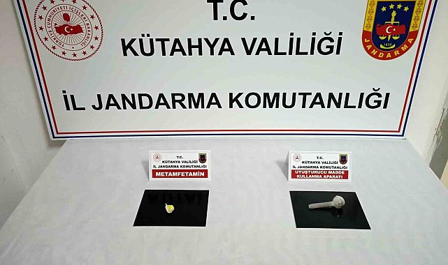 Kütahya'da üzerinde uyuşturucu ile yakalanan şahıs tutuklandı