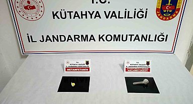 Kütahya'da üzerinde uyuşturucu ile yakalanan şahıs tutuklandı