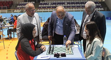 KYK Türkiye Satranç Şampiyonası Afyonkarahisar'da başladı