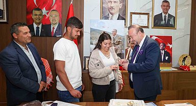 Makam odasında bir ilk