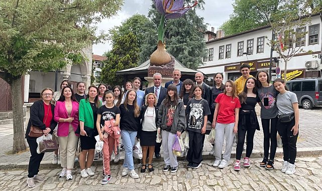 Makedonyalı öğrenciler Safranbolu'yu gezdi