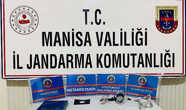 Manisa'da jandarmadan torbacı operasyonu