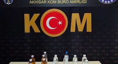 Manisa'da sahte içki operasyonu