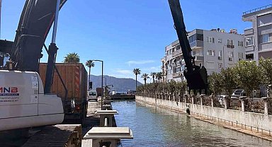 Marmaris'te dereler temizleniyor