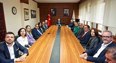 Mazbatasını alan Başkan Yalım, Vali Ergül'ü ziyaret etti