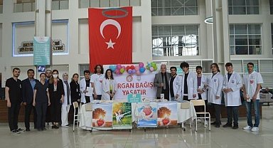 MEAH'ta organ bağışı farkındalığı için stant kuruldu