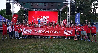 Medical Point Run sporcuları çocuklar için koştu