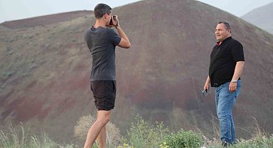 Meke Gölü karavanlı turistlerin uğrak noktası