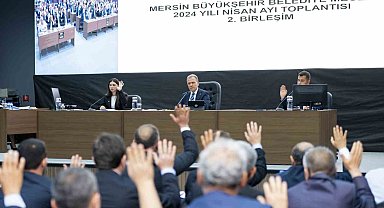 Mersin Büyükşehir Belediyesinin 2023 yılı faaliyet raporu kabul edildi