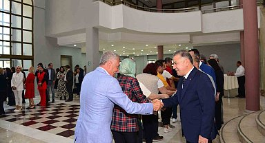 Mersin Üniversitesi'nde bayramlaşma