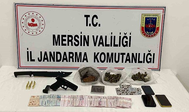 Mersin'de uyuşturucu operasyonu, 2 kişi tutuklandı