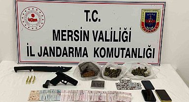 Mersin'de uyuşturucu operasyonu, 2 kişi tutuklandı