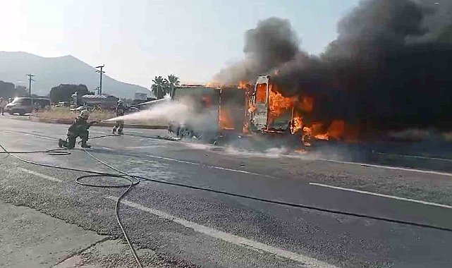 Milas'ta iki minibüs çarpıştı, 4'ü ağır 14 yaralı