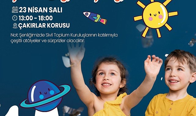 Minikler '23 Nisan'ı Çakırlar Korusu'nda kutlayacak