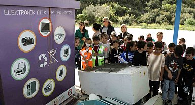 Minikler atık konusunda bilgilendirildi