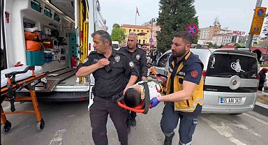 Motokuryenin çarptığı 9 yaşındaki çocuk yaralandı