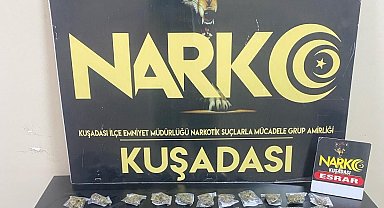 Motosikletli uyuşturucu satıcısı yakalandı