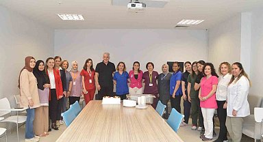 Muğla Eğitim ve Araştırma Hastanesi'nde Ebeler Haftası kutlandı