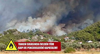 Muğla Orman Bölge Müdürlüğünden kırsal mahallelere yangın uyarısı