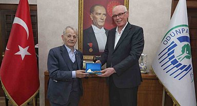 Mustafa Abdülcemil Kırımoğlu'ndan Başkan Kurt'a hayırlı olsun ziyareti