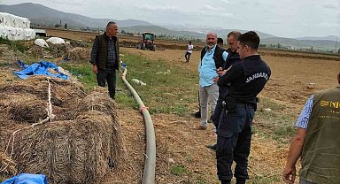 Niğde'de silaj paketleri kimliği belirsiz kişi veya kişilerce kesildi
