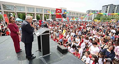 Nilüfer'de 23 Nisan Bayramı coşkusu doyasıya yaşandı