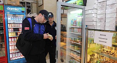 Odunpazarı zabıtasından tatlı denetimi