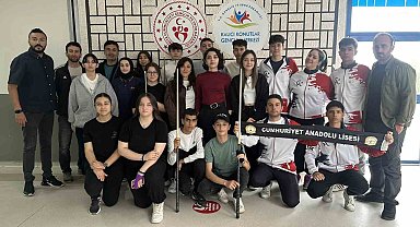 Öğrenciler ıstakalarını konuşturdu