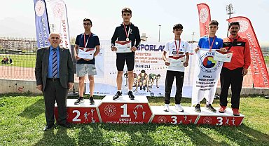 Okul sporları atletizm heyecanı Denizli'de devam ediyor