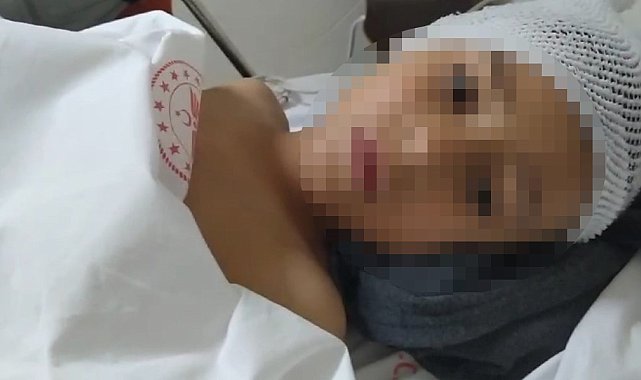 Okula yaptırılan hayrat çeşmenin mermer bloğu çöktü, 7 yaşındaki Eymen'in kaval kemiği kırıldı