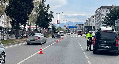 Ordu'da bayram öncesi trafik denetimleri arttırıldı