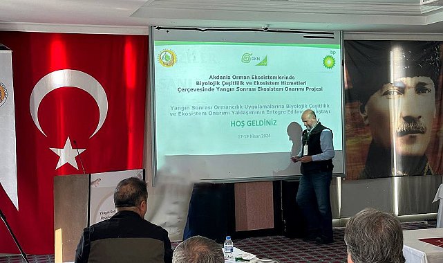 Orman yangınlarının ekosistem üzerindeki etkisiyle ilgili çalıştay yapıldı