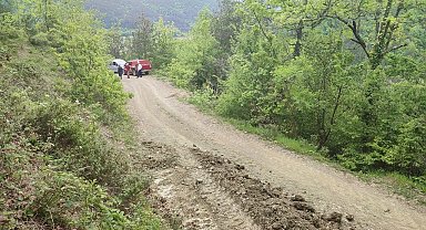 Ormanda feci kaza: 1 yaralı